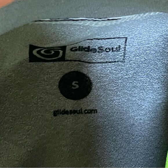 GlideSoul Bundle of 2 Swim Tops Neon Yellow Leopard Halter Zipup and Triangle S - Picture 3 of 8